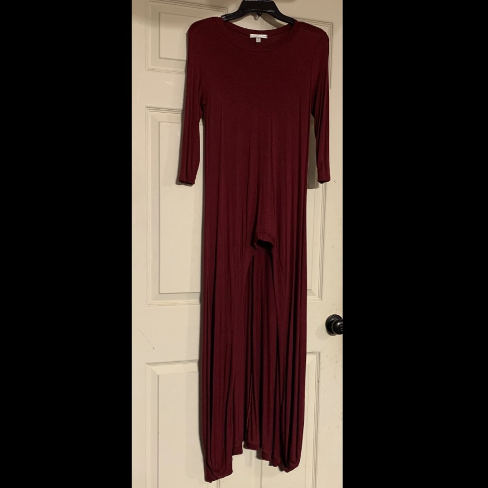 Long sleeve high low blouse (never worn)